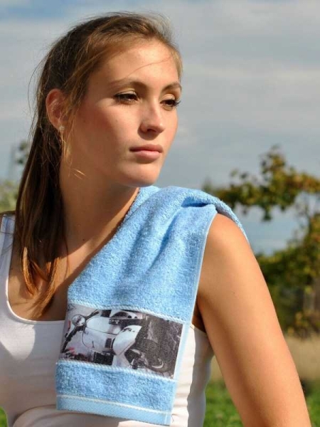 Asciugamano con foto personalizzata Bear Dream Sublimatic Towel 70 x 140 cm