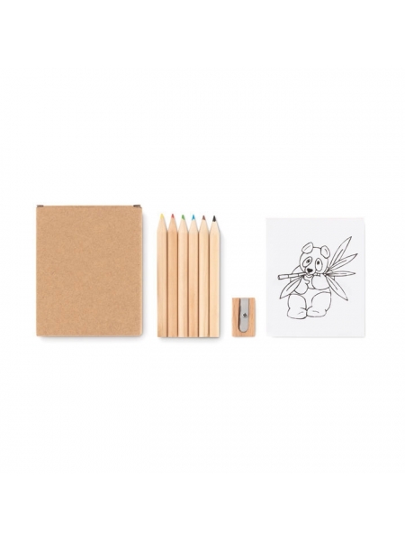 Set di matite personalizzate online a colori Little Vangogh