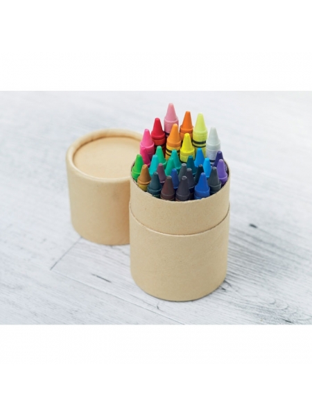 Set da 30 pastelli matite con logo aziendale Striper