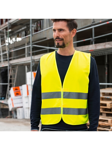 Gilet di sicurezza Korntex in poliestere personalizzabile