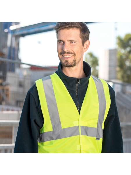 Gilet alta visibilità con logo aziendale Safety Vest Korntex