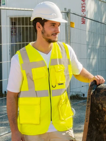 Gilet alta visibilità multitasche Vest Korntex