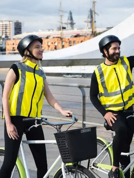 Gilet alta visibilità moto personalizzabile Korntex Schleiz