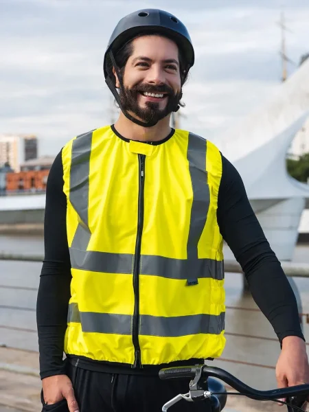 Gilet alta visibilità moto personalizzabile Korntex Schleiz