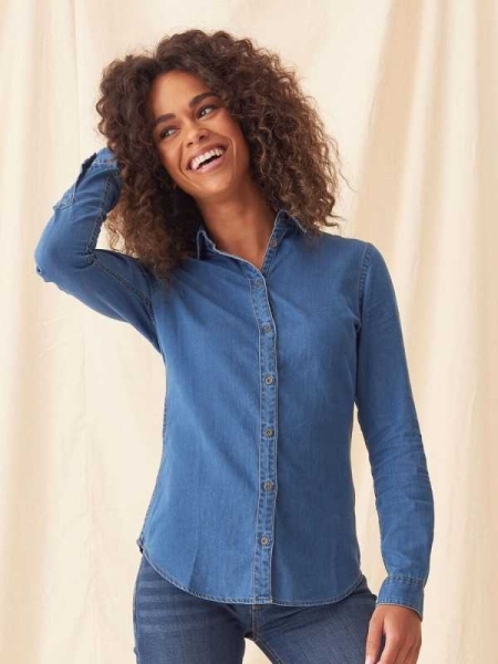 Camicia donna personalizzata So Denim Lucy Denim Shirt