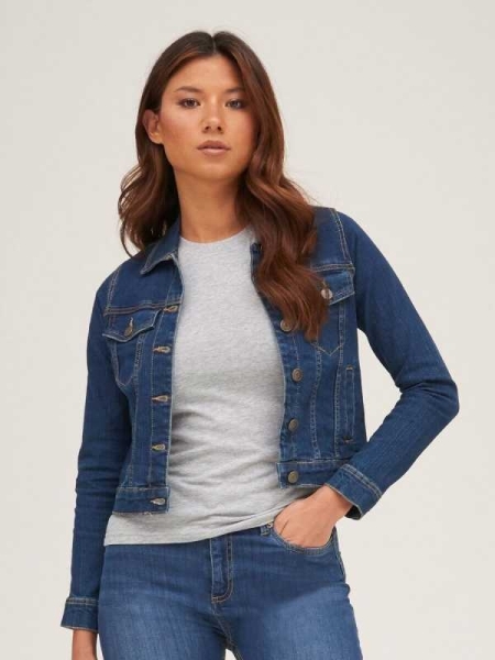 Giubbino donna personalizzato So Denim Olivia Denim Jacket