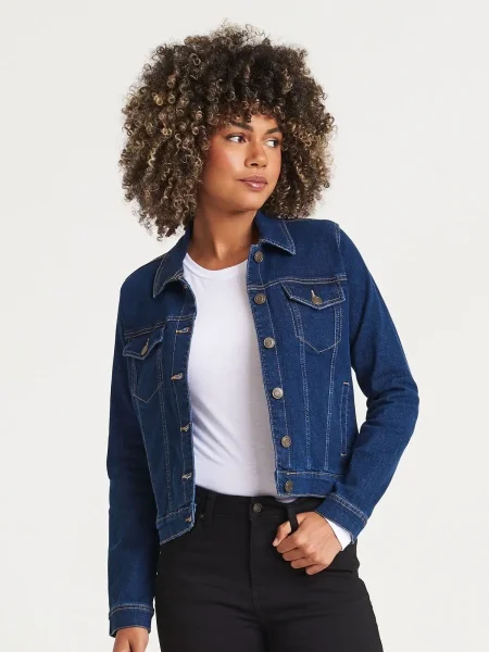 Giubbino donna personalizzato So Denim Olivia Denim Jacket