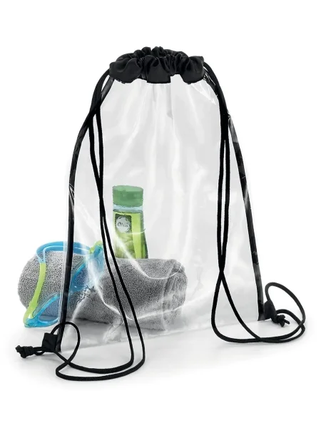 Zaino a sacca personalizzata Bag Base Clear Gymsac