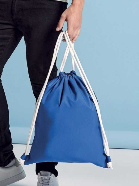 Zaino a sacca personalizzato Bag Base Icon Drawstring Backpack