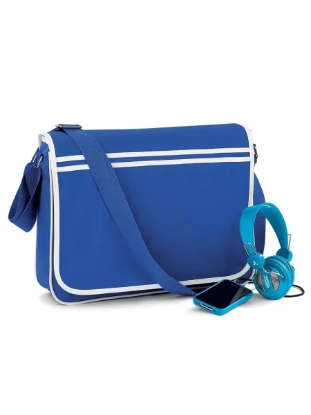 Borsa tracolla personalizzata Bag Base Retro Messenger