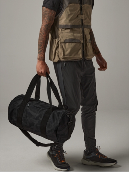 Borsone 20 litri tubolare personalizzato Bag Base Camo Barrel