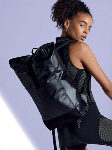 Zaino roll top impermeabile personalizzato Bag Base Tarp Roll-Top Backpack