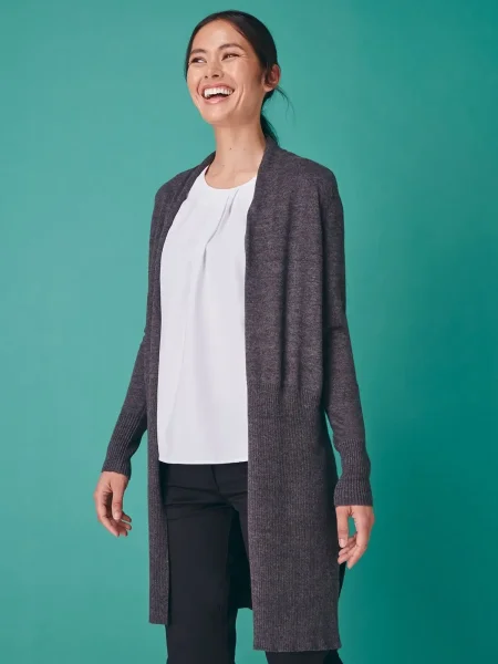Cardigan donna personalizzato Henbury Ladies' Longline Open
