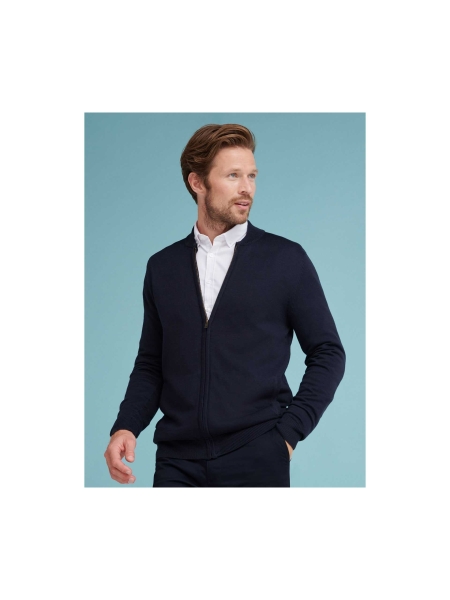 Cardigan uomo personalizzato Henbury Unisex Zip Through