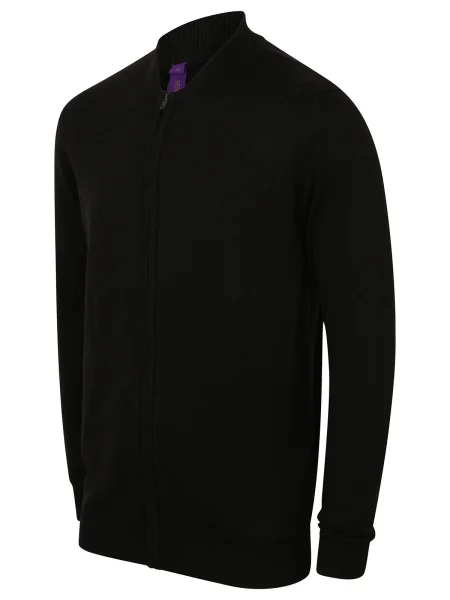 cardigan-con-zip-personalizzato-henbury-unisex-zip-through-black-17.webp