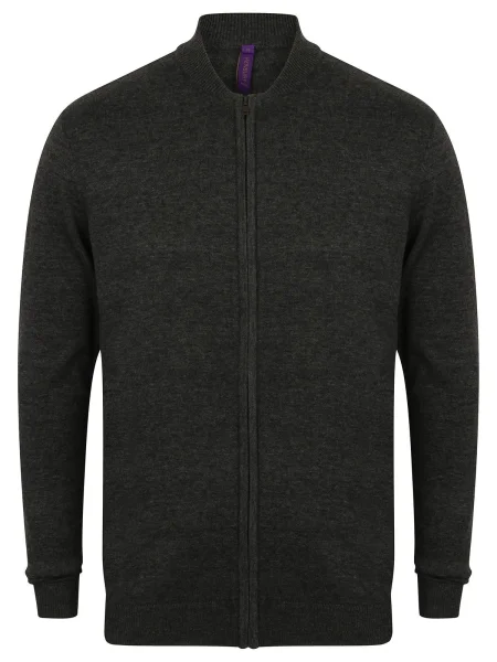 cardigan-con-zip-personalizzato-henbury-unisex-zip-through-grey-marl-20.webp