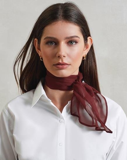 Foulard da donna personalizzabile Premier Ladies Chiffon Scarf