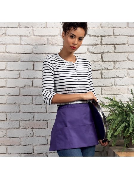 Grembiule 'Colours Collection' Three Pocket Apron Premier