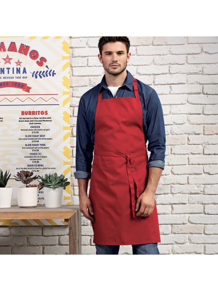 Grembiule Colours Bib Apron Premier Denim