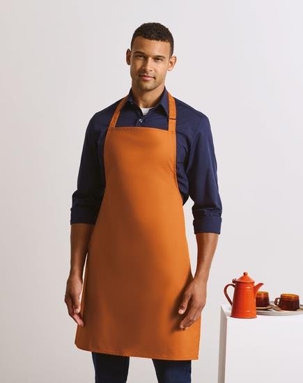Grembiule unisex 195 g/m² personalizzabile Premier Colours Bib Apron