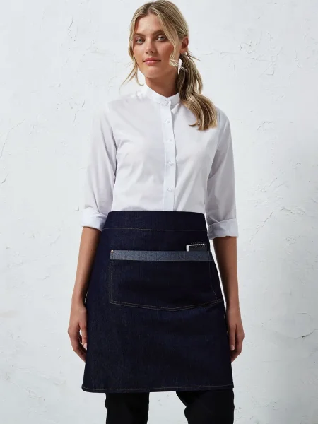 Grembiule Domain Contrast Denim Waist Apron Premier