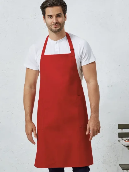Grembiule Recycled and Organic Fairtrade Bib Apron Premier