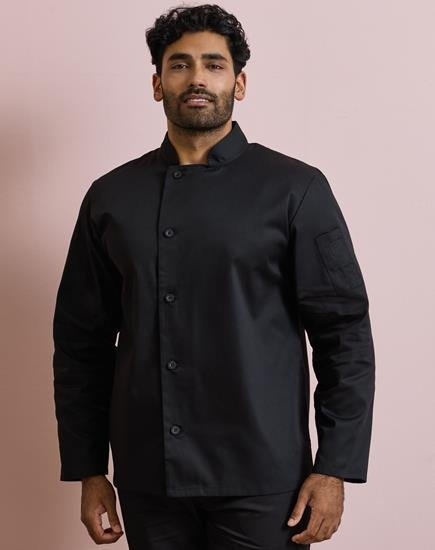 Giacca chef 170 g/m² personalizzabile Premier Essential Long Sleeve Chef's Jacket