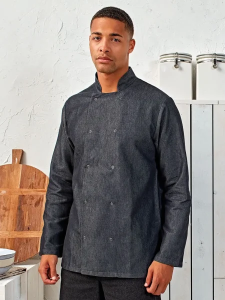 Giacca da cuoco unisex Denim Chef's Jacket Premier