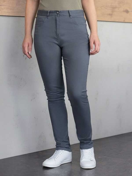 Pantalone da donna personalizzato Karlowsky Ladies Five-Pocket-Pants