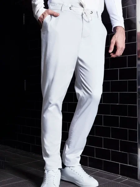 Pantalone da lavoro da uomo personalizzato Karlowsky Mens Chino Trouser Modern Stretch