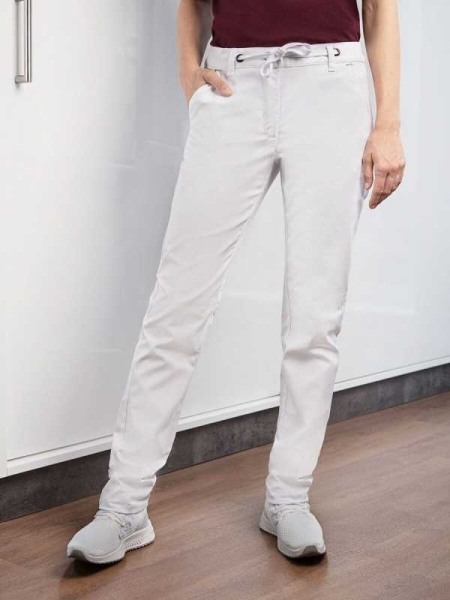 Pantalone da lavoro donna personalizzato Karlowsky Ladies Chino Trouser Modern Stretch