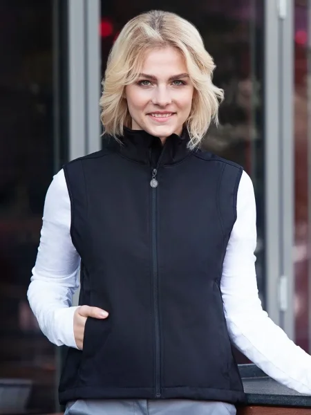 Gilet in softshell donna personalizzato Karlowsky Waistcoat Classic