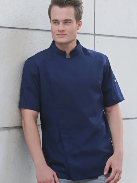 Giacca da chef per uomo personalizzata Karlowsky Short-Sleeve Chef Jacket Modern-Look