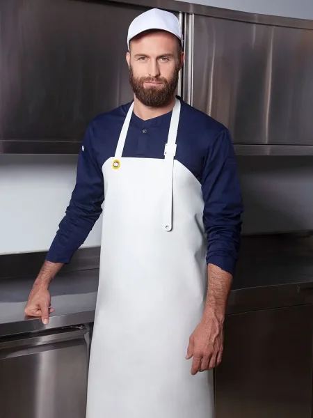 Grembiule da lavoro personalizzato Karlowsky Coated, Waterproof Bib Apron Ireland
