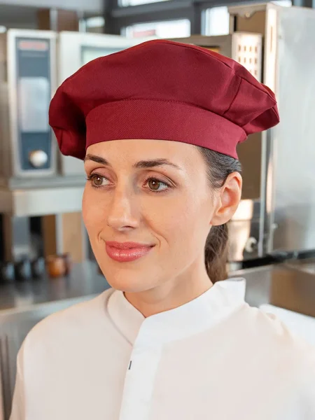 Cappello da cuoco personalizzato Karlowsky Beret Hat Luca