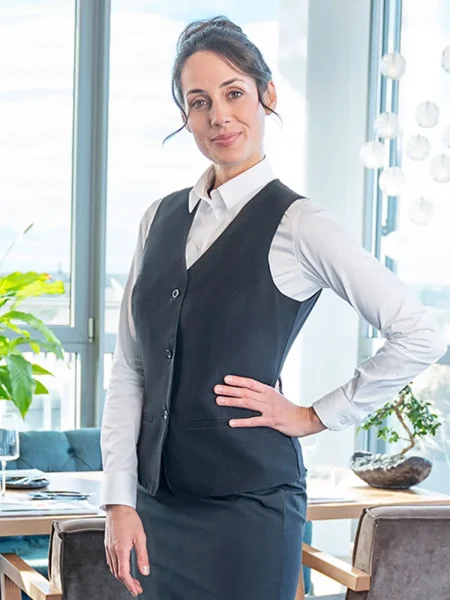 Gilet da sala da donna personalizzato Karlowsky Ladies' Waistcoat Basic