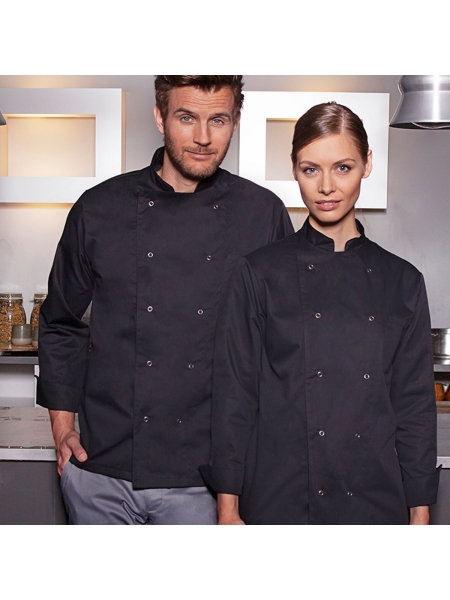 Giacca da chef unisex personalizzata Karlowsky Chef Jacket Basic