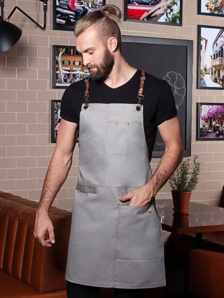 Grembiule per ristorante e bar personalizzato Karlowsky Bib Apron Urban X-Style