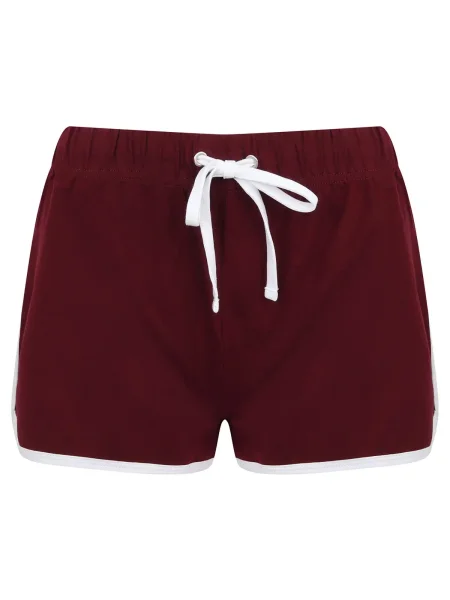 pantaloncini-vintage-donna-personalizzati-skinny-fit-burgundy-white-17.webp