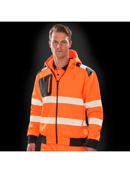 Felpa Robust Zipped Safety Hoody Result