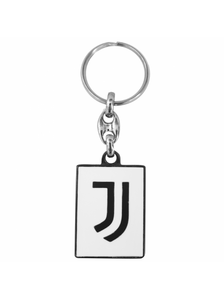 Portachiavi rettangolare logo ufficiale Juventus