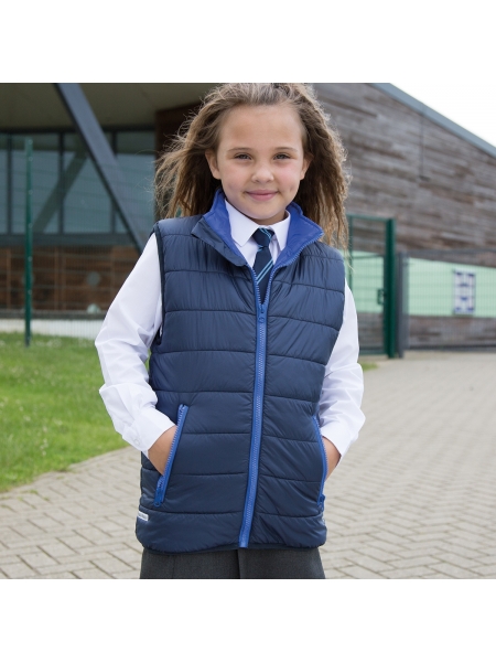 Gilet junior Padded Bodywarmer Result