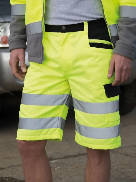 Pantaloncini cargo alta visibilità personalizzabili Result