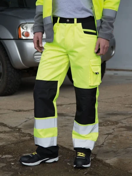 Pantaloni da lavoro con bande rifrangenti Result
