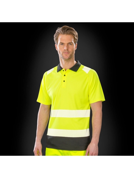 Polo Recycled Safety Polo Shirt Result