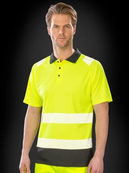 Polo Recycled Safety Polo Shirt Result