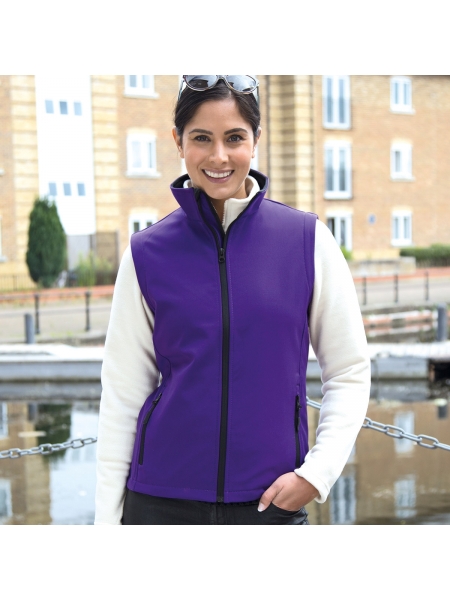 Softshell Womens Bodywarmer Gilet Result