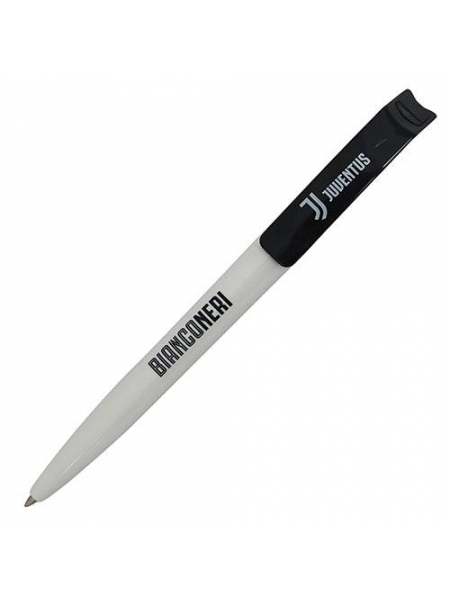Penna in plastica con scritta Bianconeri Juventus