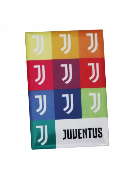 Magnete stampato a piu colori loghi Juventus