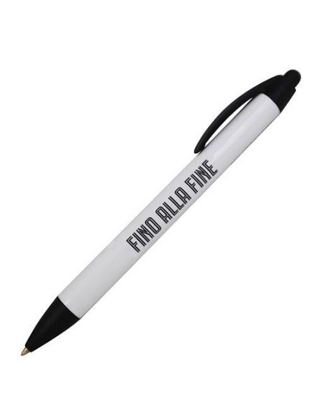 Penna in plastica con logo Fino alla Fine Juventus